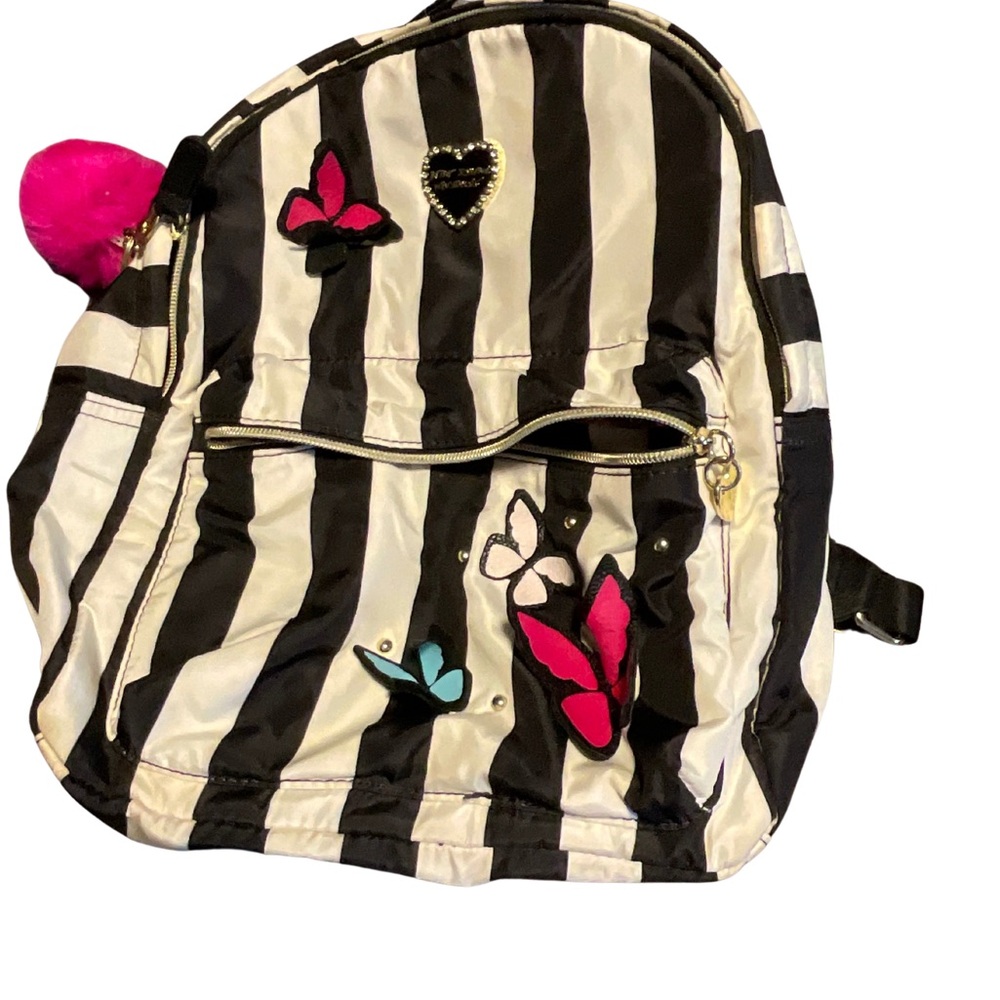 Betsey Johnson mini book bag